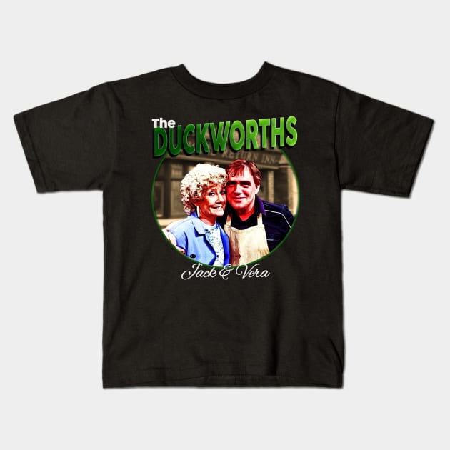 The Duckworths from Corrie Design Kids T-Shirt by HellwoodOutfitters